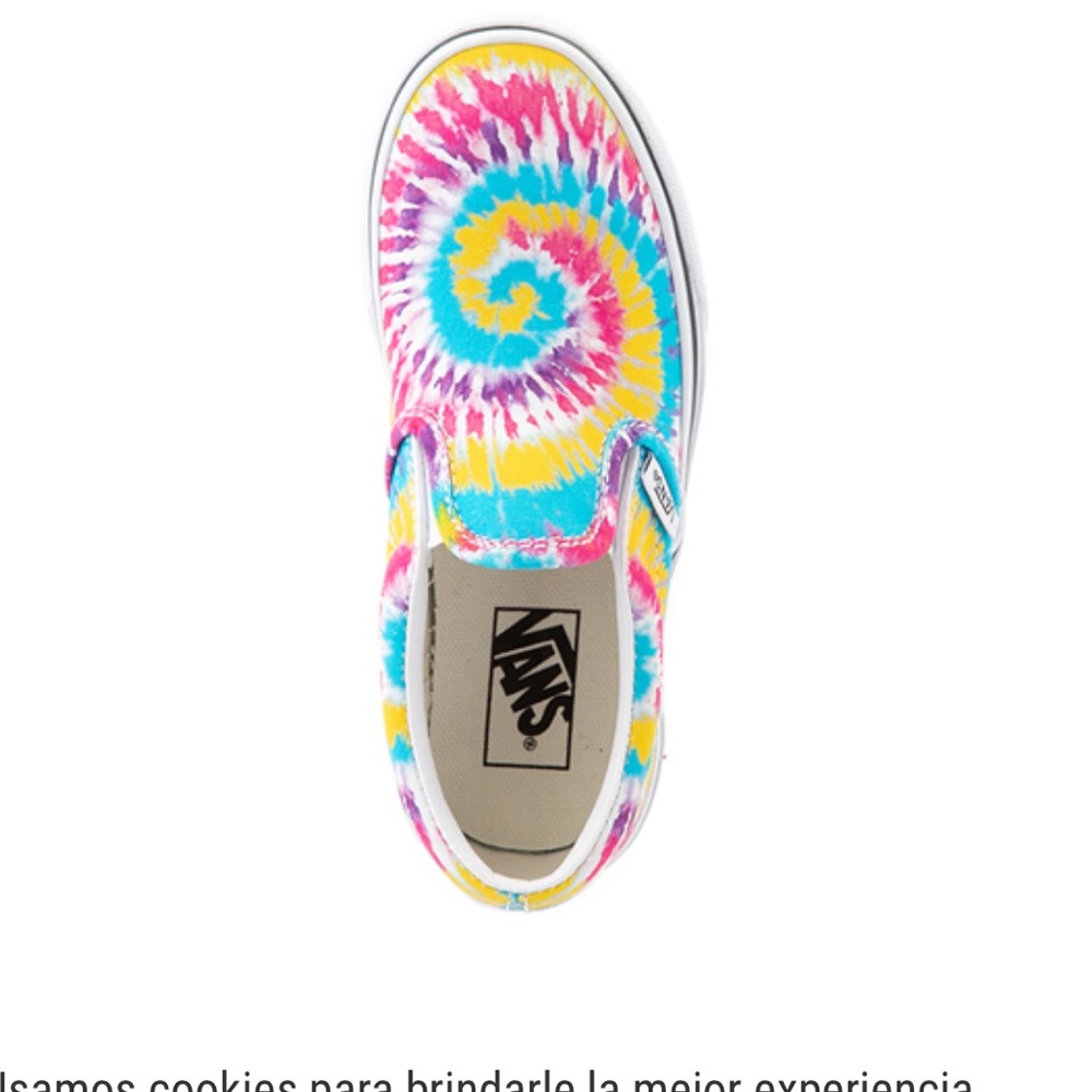 Vans Slip-On Skate Shoe - Unisex - Tie Dye